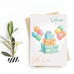 Baby Shower Postcard