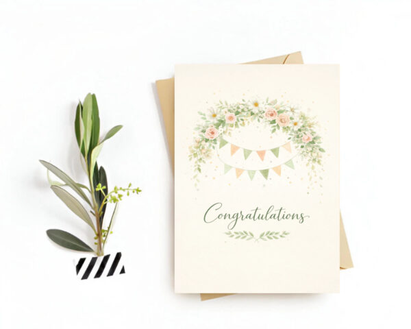 Congratulations Card - Postcard