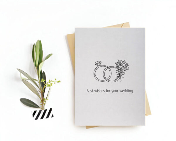 Wedding Card - Postcard